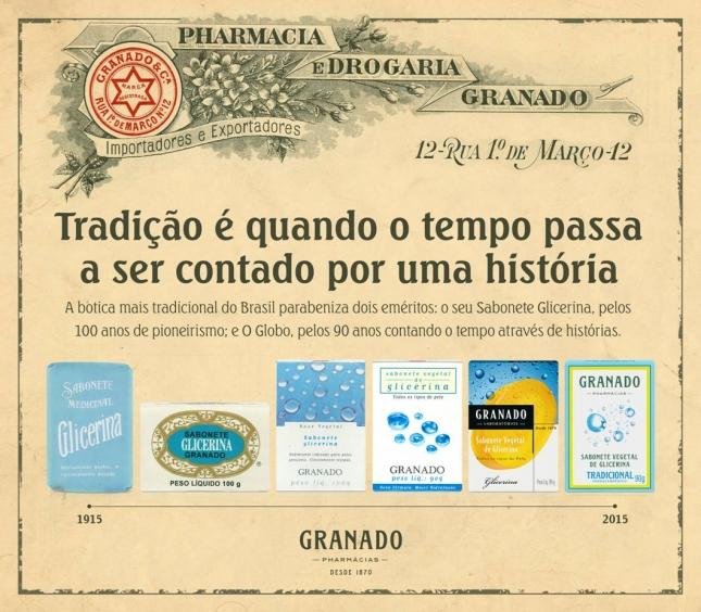 Granado- Campanha de 100 anos