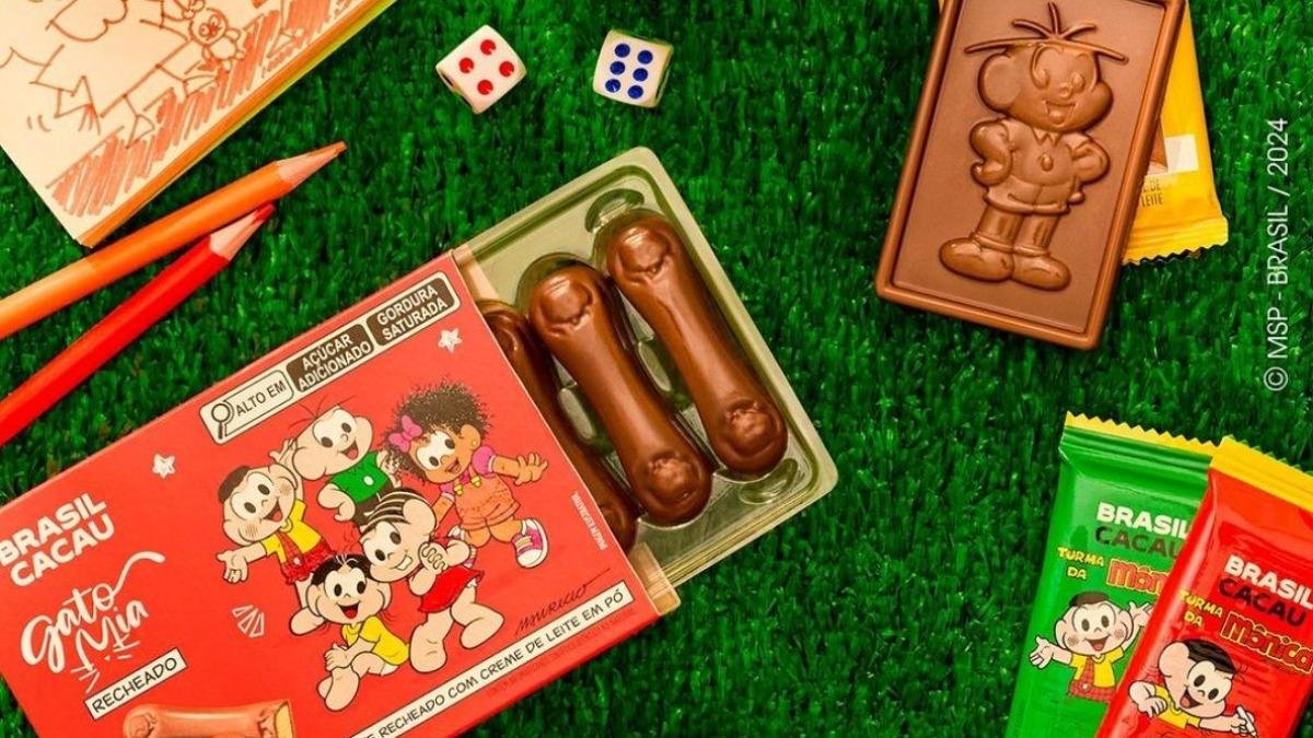 Chocolate da Turma da Mônica
