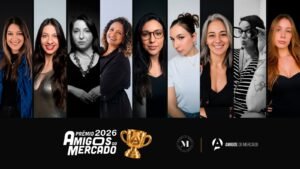 Legenda: Integrantes do Misses at Work estão entre as finalistas do Prêmio Amigos do Mercado 2026, em sete categorias.